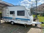 Hobby excellent easy caravan incl. voortent en luifel, Vast bed, Hobby, 750 - 1000 kg, Particulier