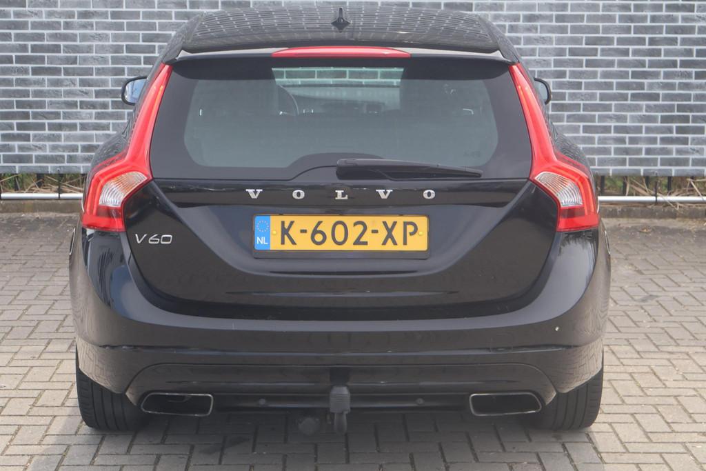 Volvo V60 2.0 T4 Kinetic | Navigatie | Bluetooth | Lederen B, Auto's, Volvo, 12 maanden, Gebruikt, Zwart, Leder