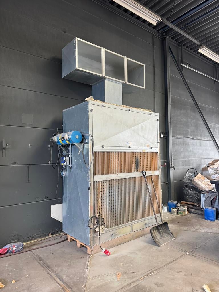 Afzuig wand of spuitwand voorbewerk of spuiten, Doe-het-zelf en Verbouw, Ophalen