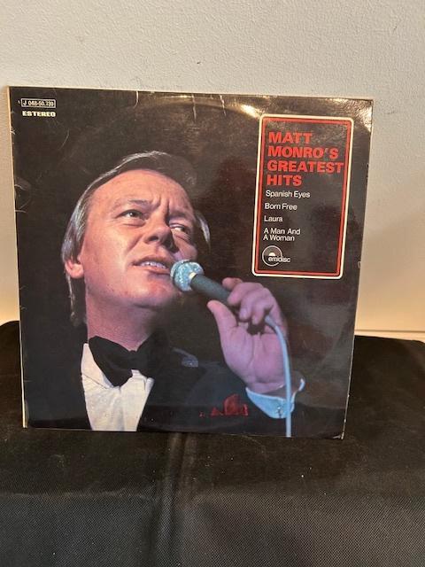 Matt Monro Greatest Hits, Cd's en Dvd's, Vinyl | Pop, Zo goed als nieuw, 12 inch, Ophalen of Verzenden