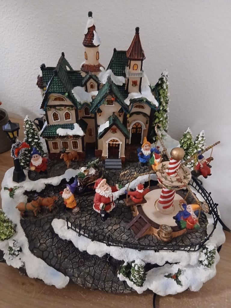 Groot kersthuis, Diversen, Kerst, Ophalen, Gebruikt