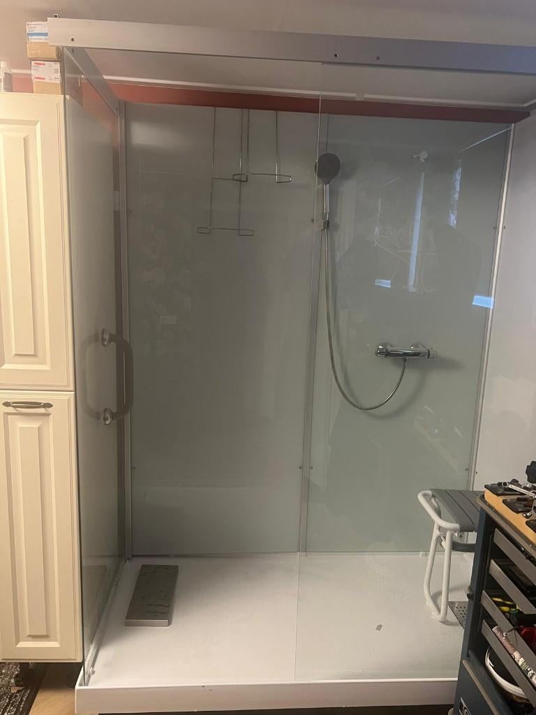 Nooddouche Invalide douche vrijstaande douche, Huis en Inrichting, Badkamer | Complete badkamers, Gebruikt, Met douche, Ophalen