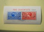 Zwitserland 1937 Pro Juventute Mi.Block 3 gestempeld, Postzegels en Munten, Ophalen of Verzenden, Gestempeld