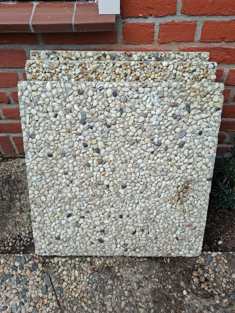 3x grote grind tegels 50X50, Tuin en Terras, Ophalen