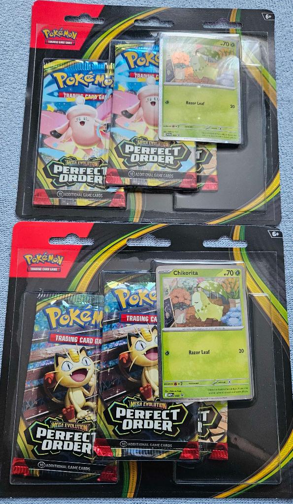 Pokemon Perfect Order - 3 Booster Blister, Ophalen, Nieuw, Boosterbox, Foil