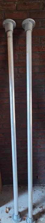 Steigerpalen / Steigerbuizen (2 stuks), Doe-het-zelf en Verbouw, Steigers, Ophalen, Gebruikt, Overige typen, Minder dan 2 meter