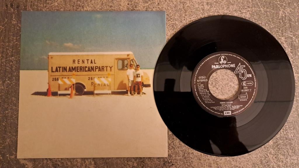 Pet shop boys  - domino dancing, Gebruikt, 7 inch, Single, Ophalen of Verzenden