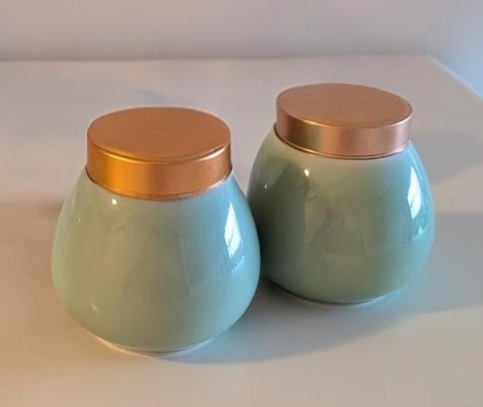 Keramiek urn opberg potjes (NIEUW), Ophalen of Verzenden