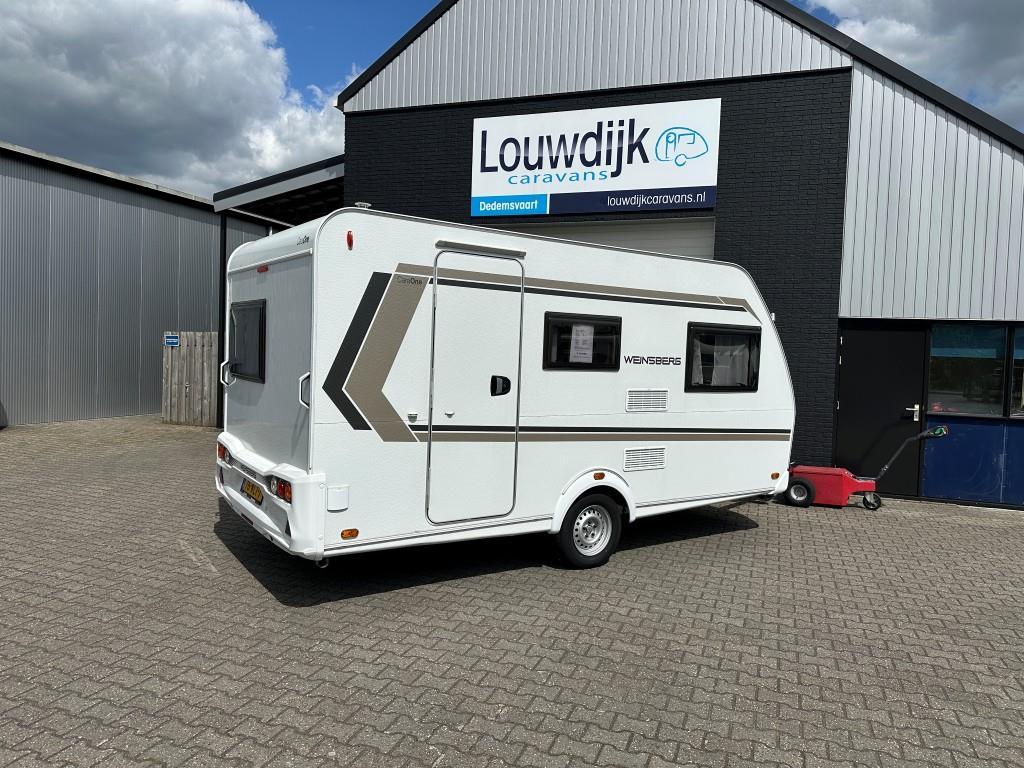 WEINSBERG CaraOne 420 QD ’22 (Vastbed, Treinzit), Overige merken, Vast bed, Bedrijf, Treinzit