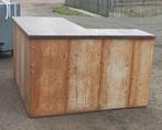 Bar tafel hoek winkel inrichting kassa hout kaasplanken, Ophalen, Hout, Overige typen