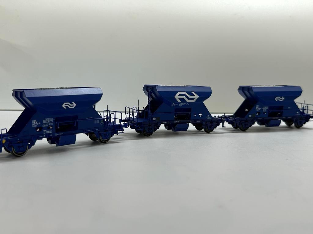 Roco NS Hopper Wagons Set - Zo goed als nieuw, Gelijkstroom of Wisselstroom, Wagon, Ophalen of Verzenden, Roco