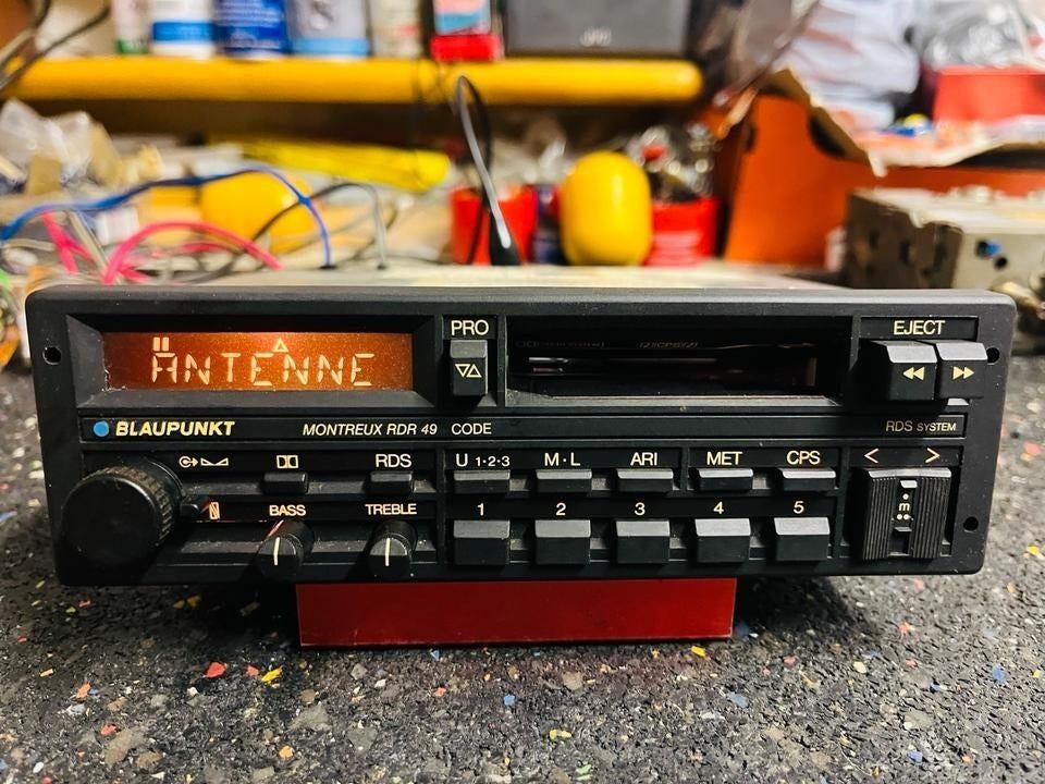 Blaupunkt Montreux RDR49 autoradio, Verzenden, Gebruikt
