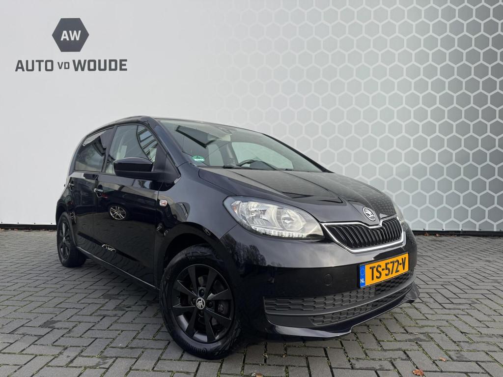 Skoda Citigo 1.0 Greentech Pano NAP Cruisecontrol Airco UP!, Auto's, Skoda, Voorwielaandrijving, Stof, Gebruikt, 60 pk