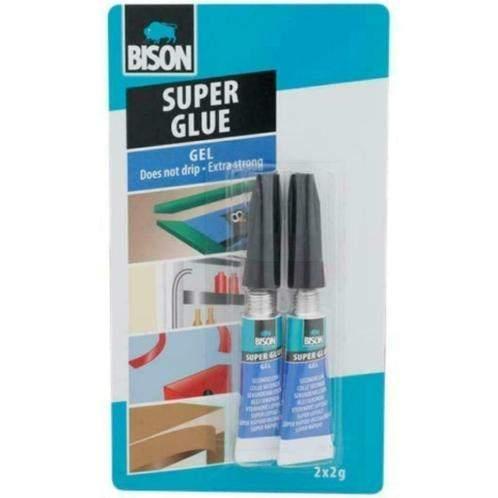 Bison secondelijm 2 x 2 gram, Ophalen, Nieuw