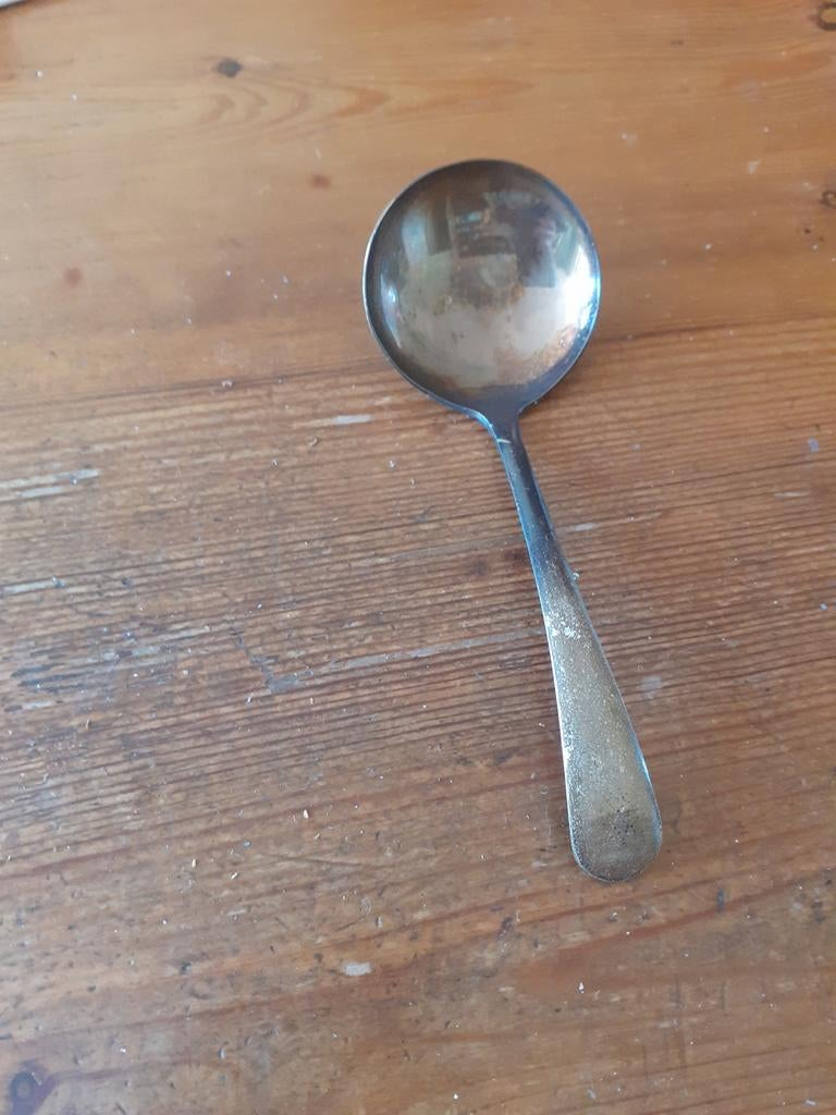 Lepeltje silver plated made england. Ophalen, Ophalen of Verzenden