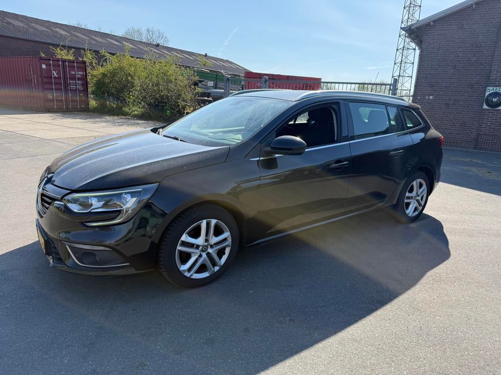 Renault Mégane 1.5 DCI 81KW Estate 2017 Zwart, Voorwielaandrijving, Stof, 4 cilinders, Zwart