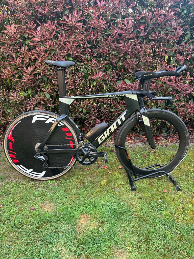 Giant Trinity Advanced Pro Tijdritfiets, Fietsen en Brommers, Fietsen | Racefietsen, Ophalen, 28 inch, Carbon, Heren