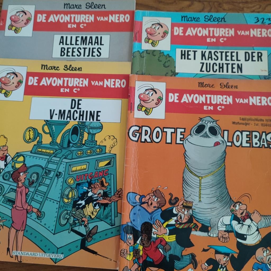 7 stripboeken Marc Sleen: de avonturen van Nero en C, Boeken, Stripboeken, Meerdere stripboeken, Ophalen of Verzenden, Gelezen