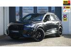 Audi Q3 45 TFSIe 3x S-Line Black Optik AUTOMAAT-ACC-CAMERA-C, Gebruikt, Zwart, Leder en Stof, Zwart