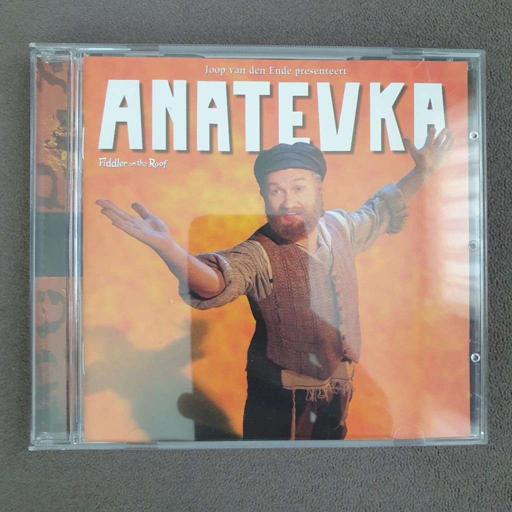 Anatevka - Fiddler on the Roof CD (Joop van den Ende), Ophalen of Verzenden, Zo goed als nieuw, Overige genres