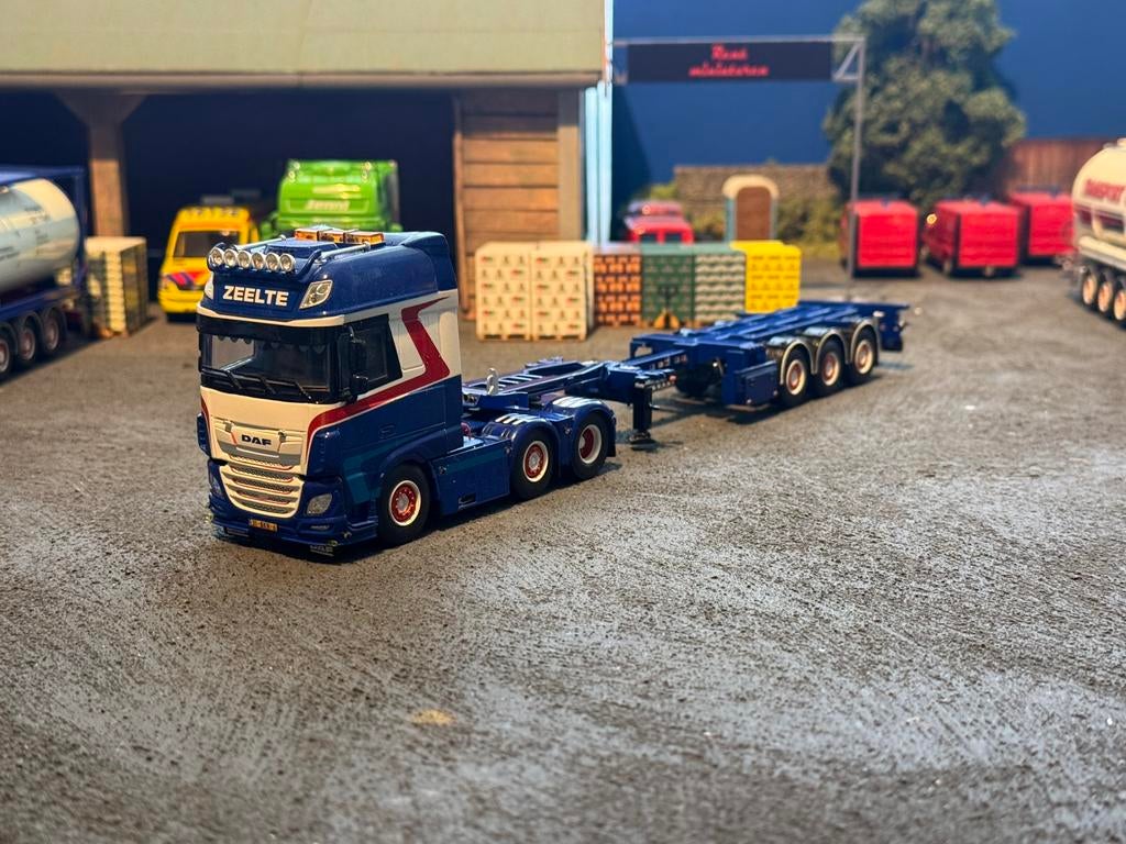 Wsi zeelte daf, Hobby en Vrije tijd, Modelauto's | 1:50, Wsi, Wsi, Ophalen of Verzenden, Zo goed als nieuw
