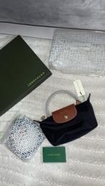 Longchamp mini tas nieuw - incl strap, Ophalen of Verzenden, Zo goed als nieuw, Blauw, Handtas