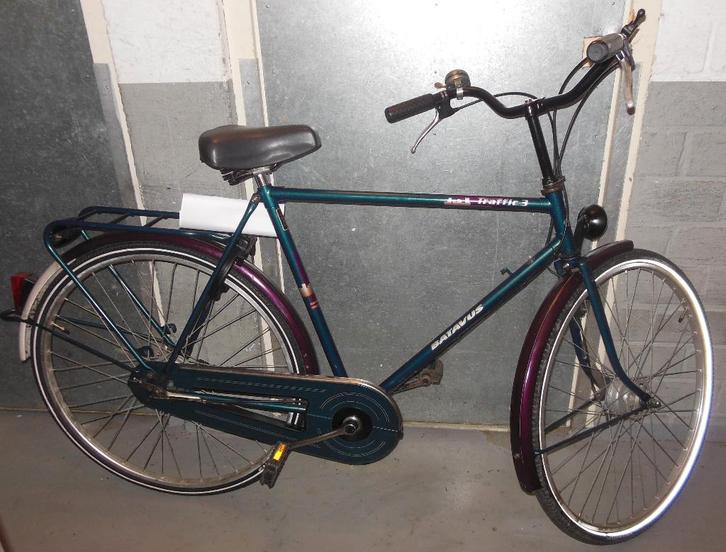 Batavus trommeremmen 3 versnellingen  W 28 inch Frame 56 cm, Fietsen en Brommers, Fietsen | Oldtimers, 55 tot 59 cm, Jaren '60 of nieuwer