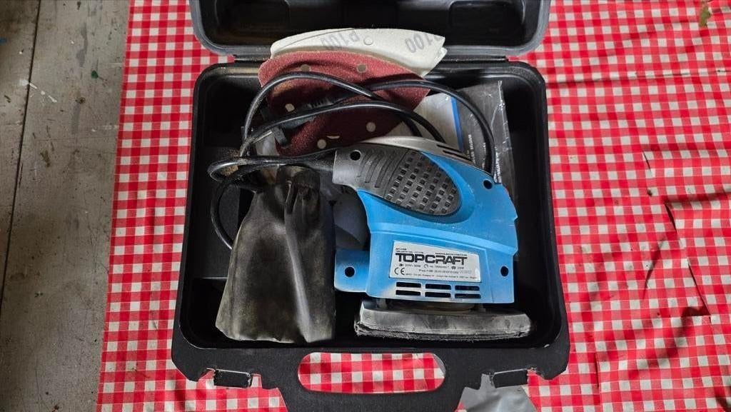 Hand schuur machine, Ophalen, Gebruikt, 1200 watt of meer