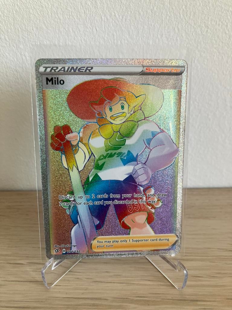 Milo 201/192 BOOSTERFRIS, Ophalen of Verzenden, Zo goed als nieuw, Losse kaart, Foil