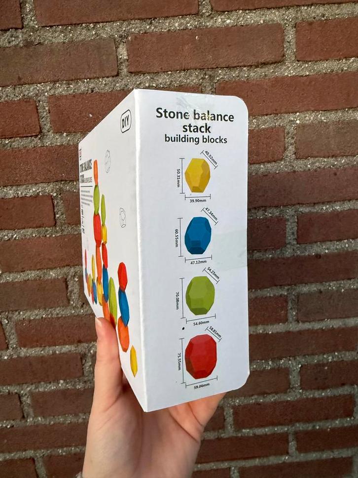 NIEUW! Stapelstenen - stenen - balanceer blokken, Kinderen en Baby's, Speelgoed | Bouwstenen, Nieuw, Overige merken, Ophalen of Verzenden