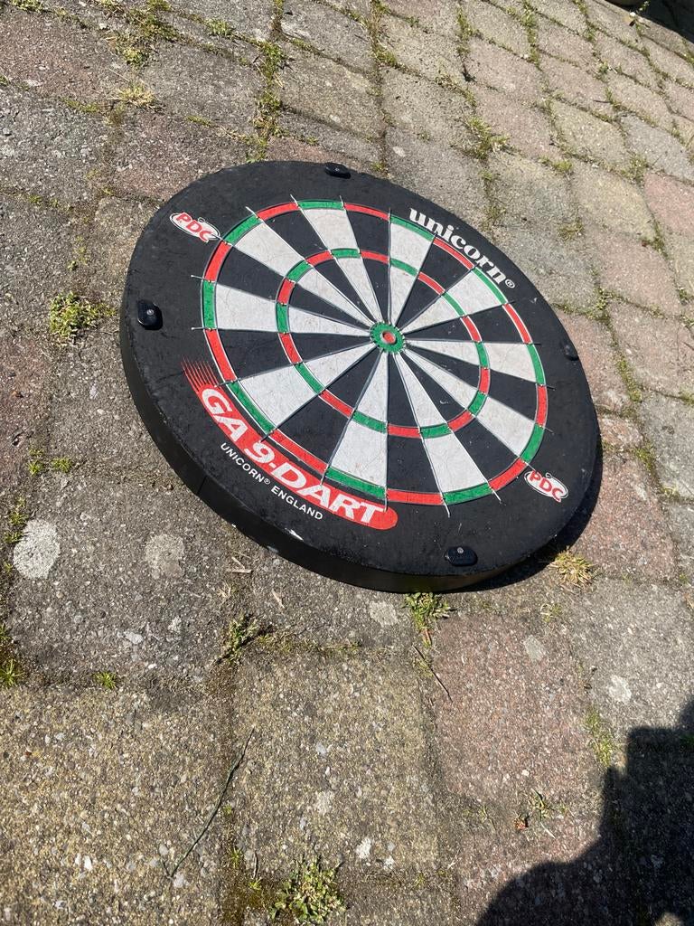 Unicorn dartbord, Ophalen, Gebruikt, Dartbord