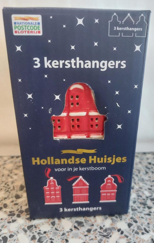 postcodeloterij 3 kerstboomhangers NIEUW, Ophalen of Verzenden, Nieuw