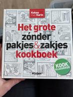 Het grote zonder pakjes & zakjes kookboek - Koken met Karin, Gelezen, Voorgerechten en Soepen, Ophalen of Verzenden, Gezond koken