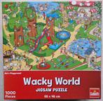 Goliath puzzel Speeltuin - Z.G.A.N., Ophalen of Verzenden, 500 t/m 1500 stukjes, Zo goed als nieuw, Legpuzzel