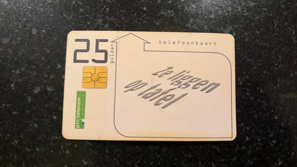 Ouderwetse telefoonkaart Van Drechtwerk met fietsen, Ophalen of Verzenden, Nederland