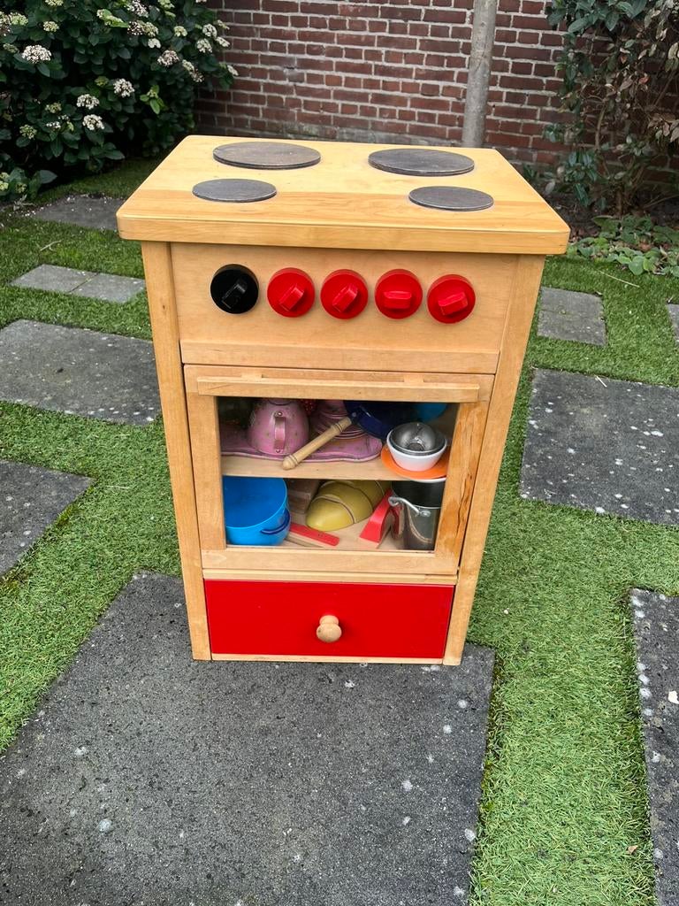 Houten speelgoed keuken, Ophalen, Gebruikt
