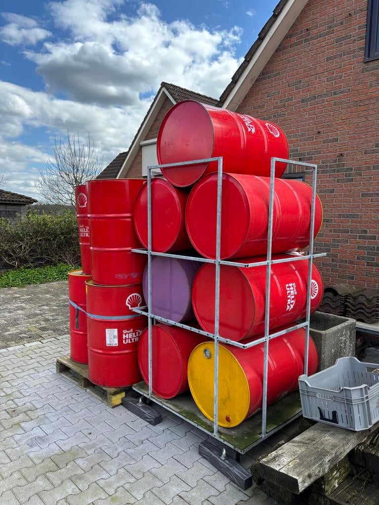 Metalen vaten, Ophalen, Gebruikt