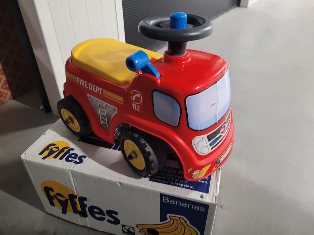 Loopauto brandweer, Nieuw, M, Ophalen of Verzenden, Mama loes