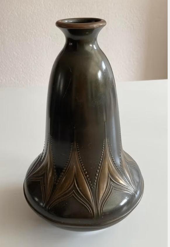 Antieke vaas Daalderop Jugendstil, Ophalen of Verzenden