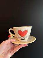 Blond Amsterdam Cappuccino Kop en Schotel - Hot, Huis en Inrichting, Ophalen, Blond Amsterdam, Zo goed als nieuw, Kop(pen) en/of Schotel(s)