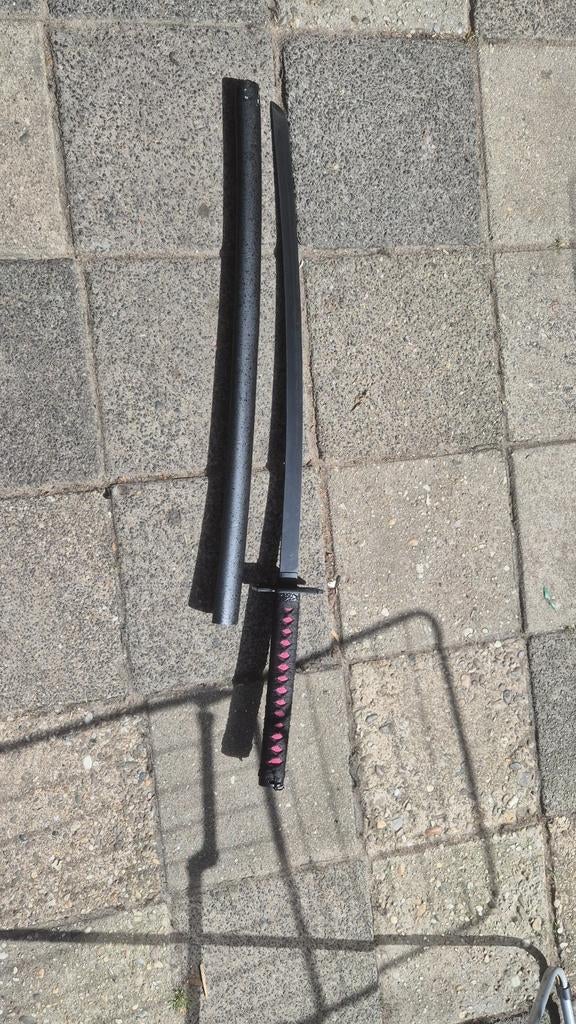 Ichigo Kurosaki katana (Tensa Zangetsu) – metalen replica, Ophalen, Gebruikt
