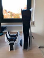 Playstation 5 met 2 controllers en digitale spellen, Spelcomputers en Games, Spelcomputers | Sony PlayStation 5, Ophalen, Gebruikt