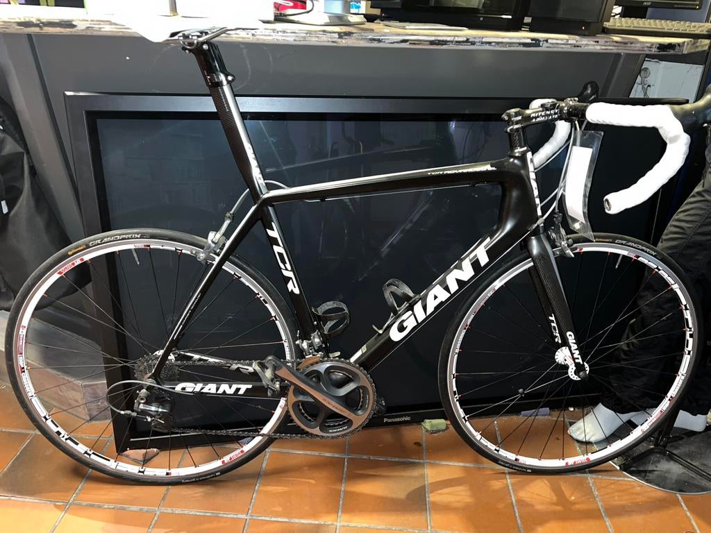 GIANT TCR Advanced SL Maat L Full carbon Dura Ace 7 KG!, Fietsen en Brommers, Fietsen | Racefietsen, Ophalen, Carbon, Giant, Zo goed als nieuw