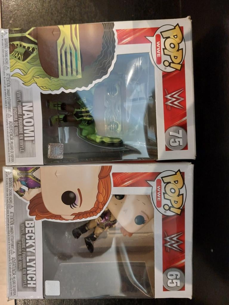 Funko Pop! Verzameling: WWE, NFL, Disney, Cuphead Figuren, Ophalen of Verzenden, Zo goed als nieuw