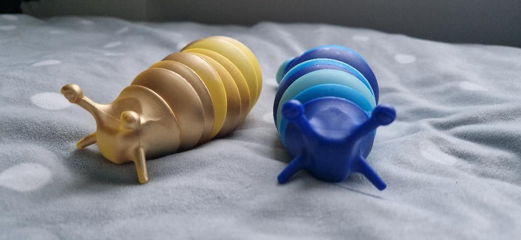 Set van twee leuke speelgoed slakken, Ophalen of Verzenden, Zo goed als nieuw, Overige typen