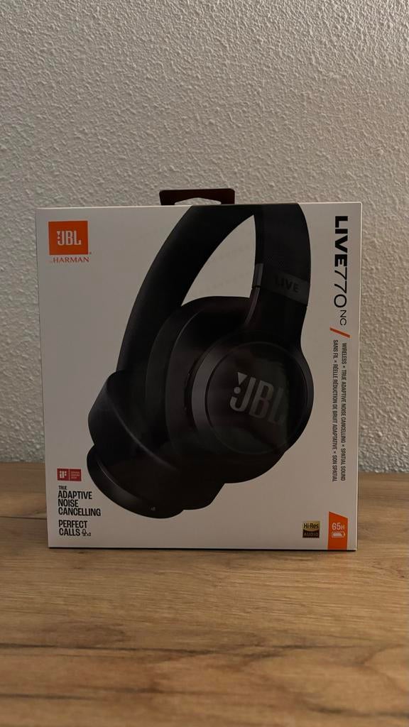 JBL Live 770 NC draadloze koptelefoon, Overige merken, Ophalen of Verzenden, Zo goed als nieuw, Over oor (circumaural)