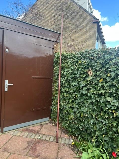 Trapleuning 3,55 mtr hout