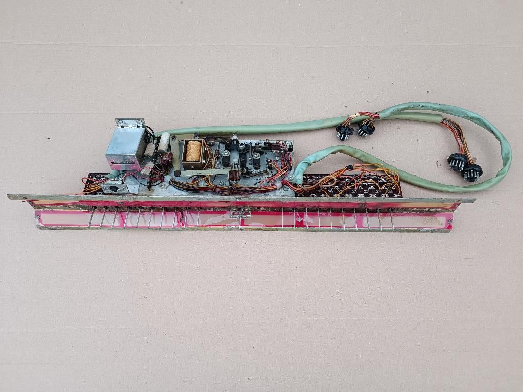 Toetsenbord Wurlitzer 3100/ Americana (1967) jukebox, Verzamelen, Automaten | Jukeboxen, Verzenden, Gebruikt, 1950 tot 1960, Seeburg