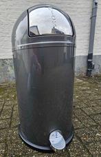 Afvalbak, Huis en Inrichting, Woonaccessoires | Prullenbakken, Ophalen, Gebruikt, Met pedaal, 40 liter of meer