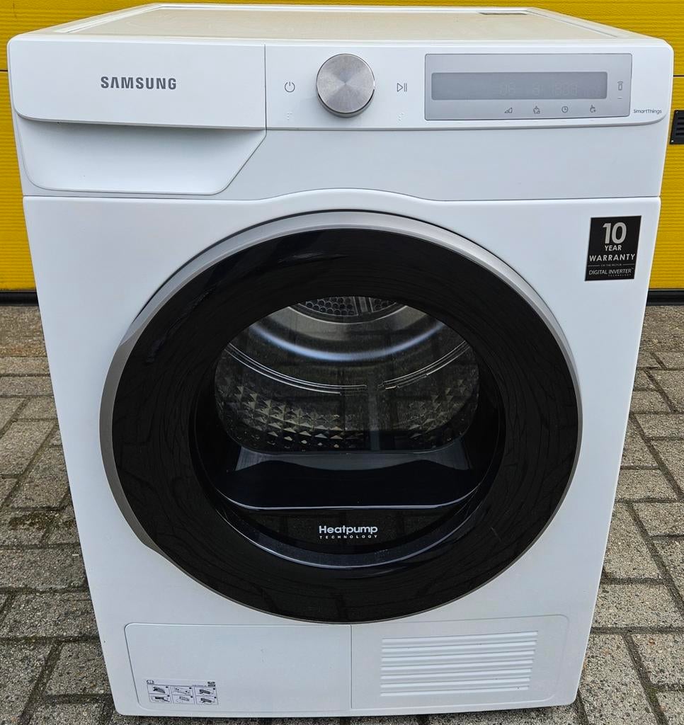Z.G.A.N. Samsung DV80T6220LH warmtepomp/condensdroger. 8kg, 8 tot 10 kg, Ophalen of Verzenden, Zo goed als nieuw, 85 tot 90 cm